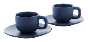 Set espresso 2 tasses 85ml personnalisable