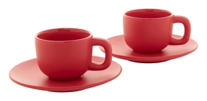 Set espresso 2 tasses 85ml personnalisable