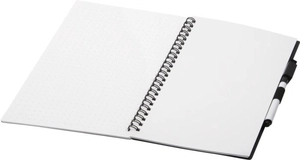 Carnet de notes A5 réutilisable à spirales - Bloc notes avec crayon personnalisable