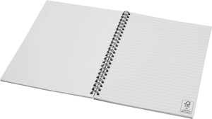 Carnet de notes recyclé à spirales Desk-Mate® A5 coloré personnalisable