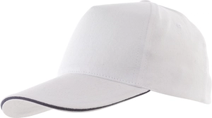 Casquette sandwich 5 pans WALK 100% coton personnalisable