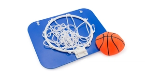 Panier de basket en PVC - pour minibasket avec balle incluse personnalisable