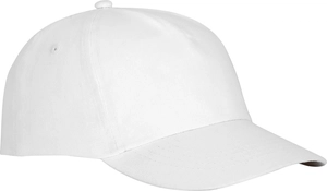 Casquette 5 panneaux avec fermeture velcro - Œillets brodés personnalisable