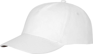 Casquette 5 panneaux avec fermeture velcro - Œillets brodés personnalisable