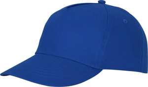 Casquette 5 panneaux avec fermeture velcro - Œillets brodés personnalisable