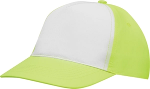 Casquette bicolore 5 segments - segment avant renforcé personnalisable