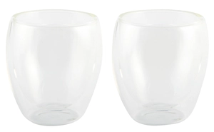 Set de 2 verres à double paroi 100ml personnalisable