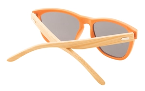 Lunettes de soleil avec branches bambou UV 400 catégorie 3 personnalisable