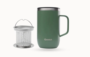 Mug isotherme tisanière QWETCH - 470 ml personnalisable