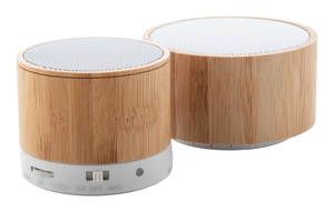 Enceinte bluetooth 4.2 en bambou personnalisable