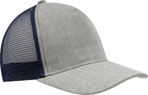 Casquette 5 panneaux unisexe - fermeture double boutonnage personnalisable