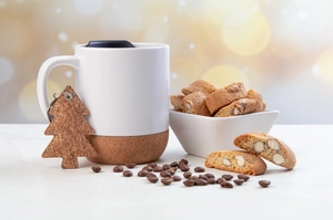 Coffret cadeau café pour Noël personnalisable