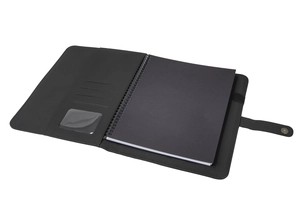 Conférencier A4 - carnet avec logo lumineux personnalisable