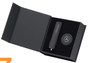 Coffret cadeau pour voiture - support et chargeur télephone  personnalisable