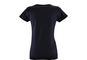 T shirt Femme manches courtes - coton bio et polyester recyclé personnalisable
