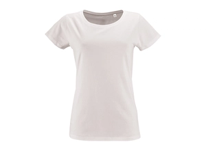 T shirt Femme manches courtes - coton bio et polyester recyclé personnalisable