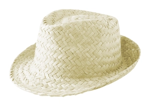 Chapeau de paille ZELIO unisexe sans bandeau personnalisable