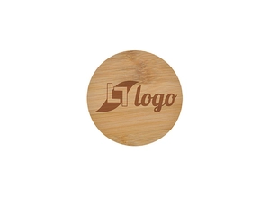 Mug isotherme NAGANO 200 ml - avec couvercle en bambou personnalisable