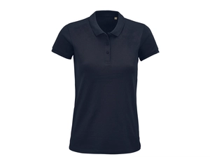 Polo Femme en coton bio avec manches courtes personnalisable