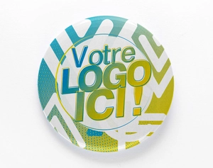 Badge attache épingle - Diamètre 56mm - Made in France