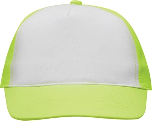 Casquette bicolore 5 segments - segment avant renforcé personnalisable