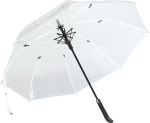 Parapluie automatique transparent VIP Ø103 cm personnalisable