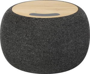 Haut-parleur Bluetooth® et tapis de charge sans fil Ecofiber en bamboo/RPET personnalisable