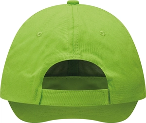 Casquette sandwich 6 segments avec visière colorée personnalisable