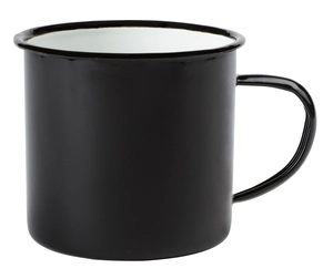 Tasse en émail RETRO CUP, mug 350 ml personnalisable