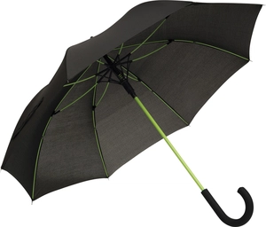 Parapluie automatique avec poignée canne 103 cm - baleines en fibre de verre personnalisable