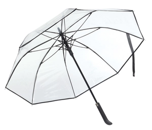 Parapluie automatique transparent VIP Ø103 cm personnalisable