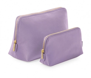 Trousse en similicuir double couche grand format personnalisable