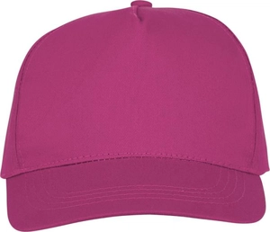 Casquette 5 panneaux avec fermeture velcro - Panneau frontal renforcé personnalisable