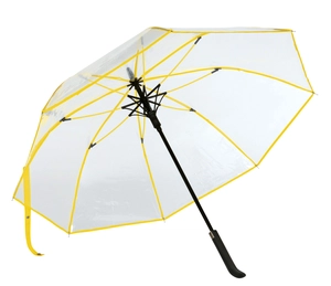 Parapluie automatique transparent VIP Ø103 cm personnalisable