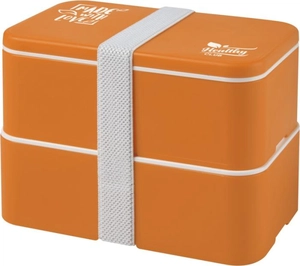 Lunchbox 2 compartiments de 700 ml - boite à déjeuner personnalisable