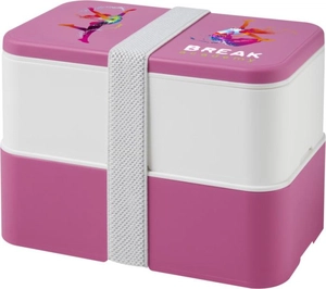 Lunchbox 2 compartiments de 700 ml - boite à déjeuner personnalisable