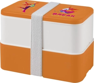 Lunchbox 2 compartiments de 700 ml - boite à déjeuner personnalisable