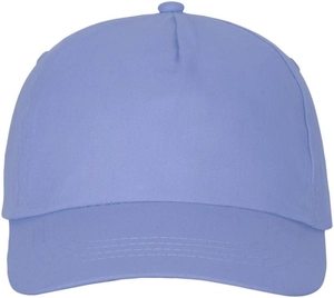 Casquette 5 panneaux avec fermeture velcro - Œillets brodés personnalisable