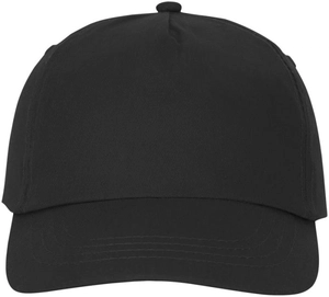 Casquette 5 panneaux avec fermeture velcro - Œillets brodés personnalisable