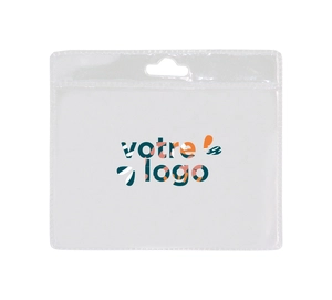 Porte badge personnalisé avec plastique transparent personnalisable