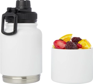 Bouteille de sport de 840 ml avec isolation en acier inoxydable certifiée RCS personnalisable