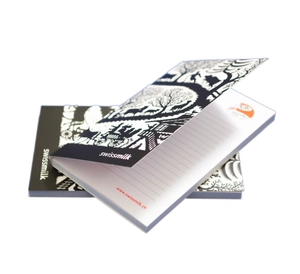 Bloc de feuilles repositionnables avec couverture HAFTI®  personnalisable