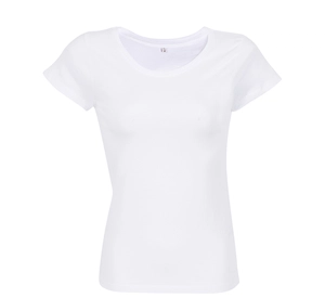 T shirt Femme slim fit manche courte - coton Bio personnalisable