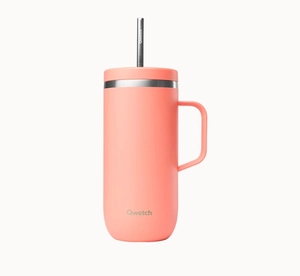 Mug isotherme QWETCH COLD CUP avec anse - 600 ml personnalisable