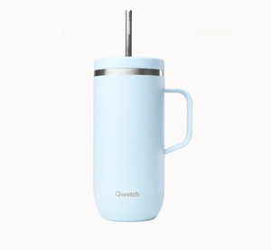 Mug isotherme QWETCH COLD CUP avec anse - 600 ml personnalisable