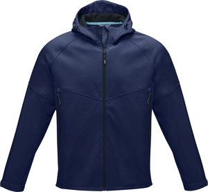 Veste softshell recyclée pour homme - polyester recyclé certifié GRS personnalisable