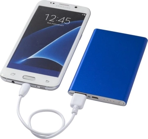 Powerbank 4000 mAh - Batterie de secours en aluminium  personnalisable