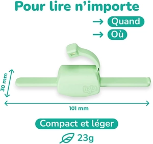 Lampe de lecture française 3-en-1 - LIZIA personnalisable