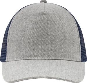 Casquette 5 panneaux unisexe - fermeture double boutonnage personnalisable