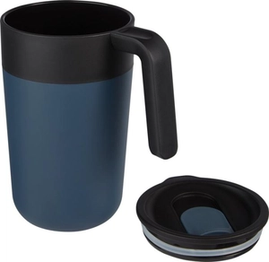 Mug 400 ml isotherme double paroi  - Tasse en plastique recyclé personnalisable